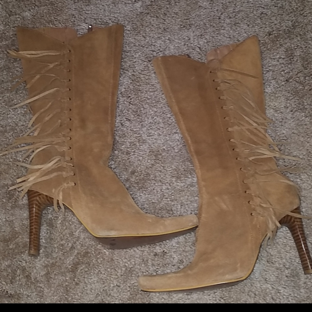 Mia fringe boots